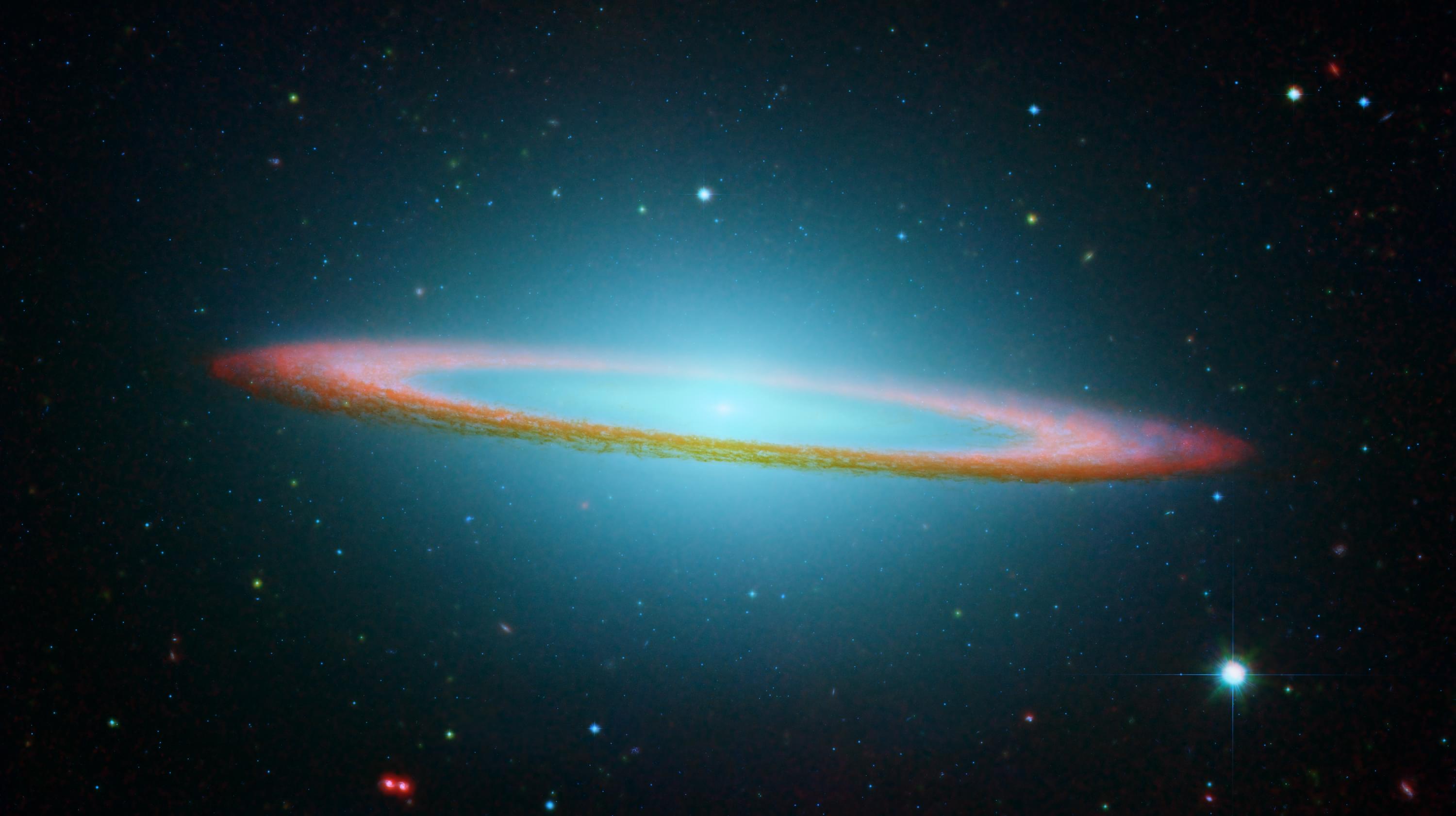 La Galaxia del Sombrero M104 que aparece en la portada del libro Clean Code the Uncle Bob