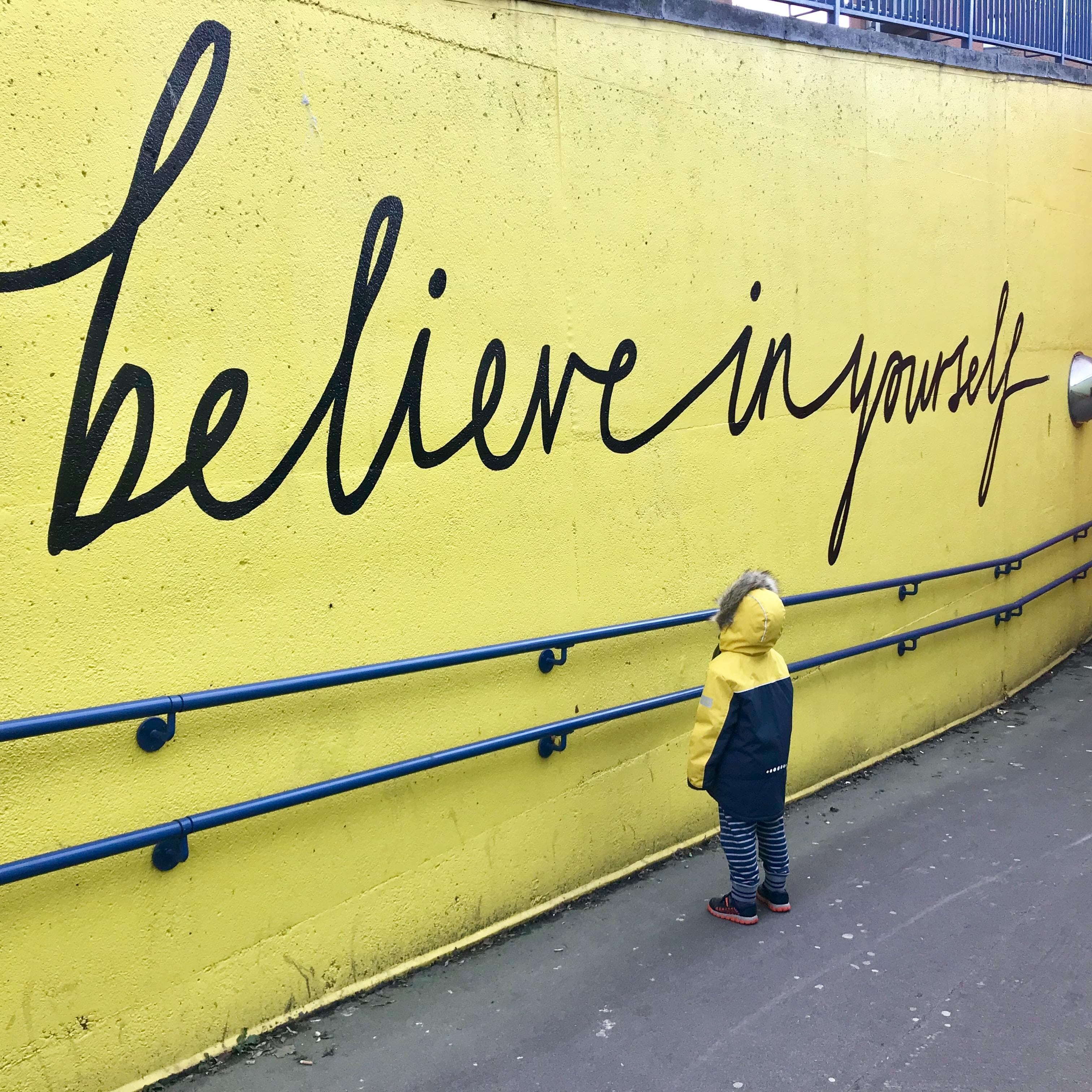Cree en ti mismo. Foto de Katrina Wright en Unsplash